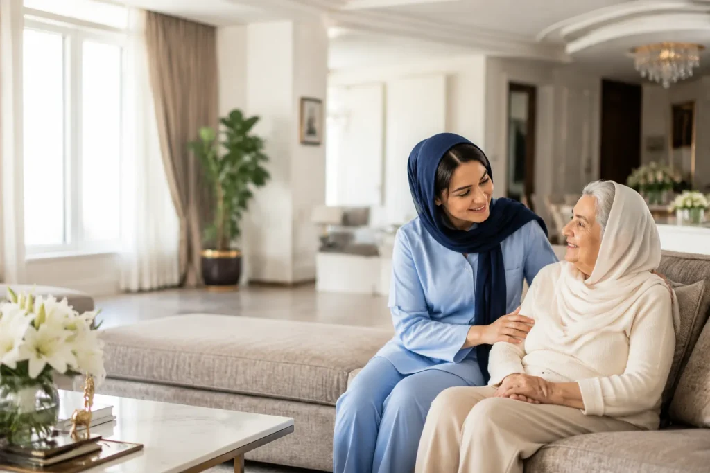 خدمات پرستار سالمند در آجودانیه : مراقبت حرفهای و مطمئن در منزل