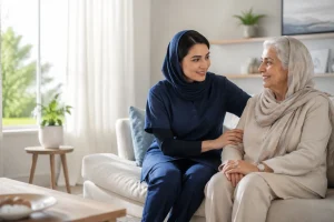 خدمات پرستاری سالمند در شرق تهران